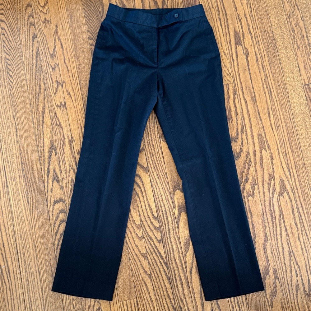 DKNY Women's Black Straight Leg Pants- very good condition